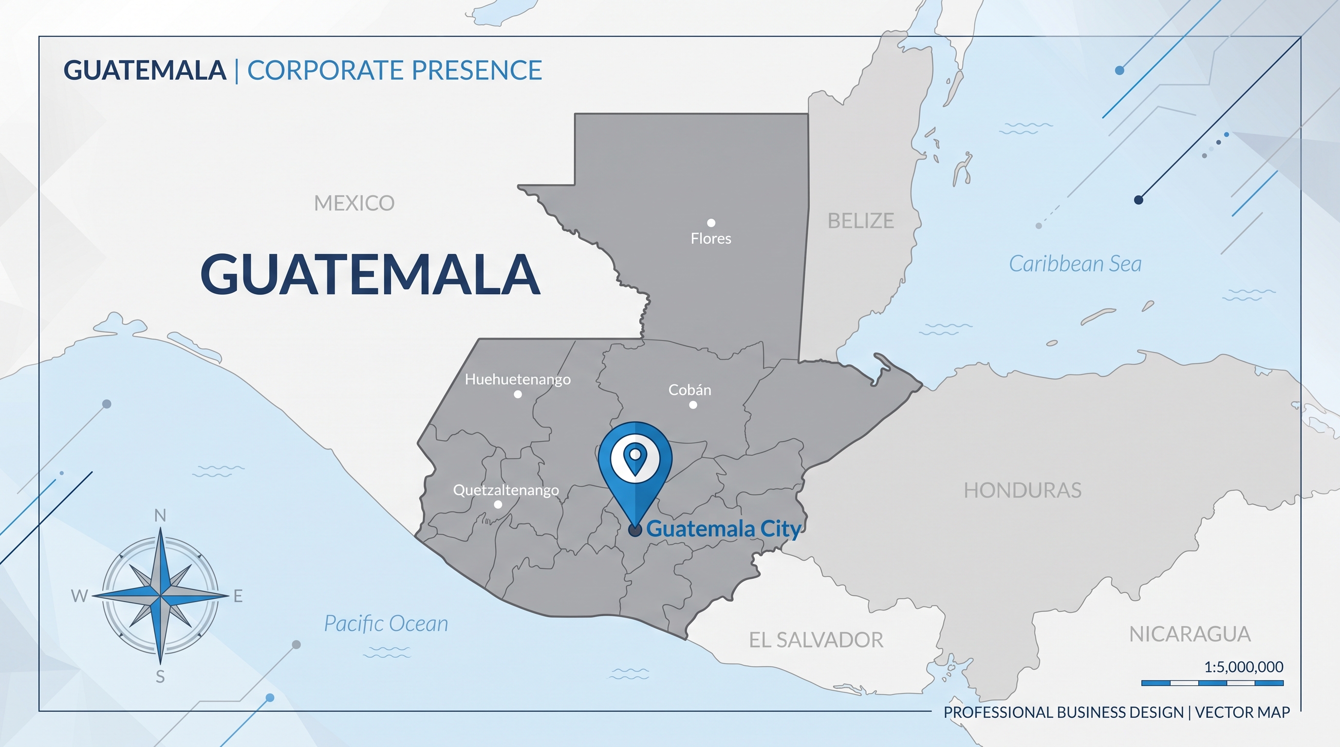 Mapa de ubicación en Ciudad Guatemala